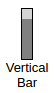vertical bar widget in the menu bar