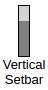 vertical setbar in the menu bar
